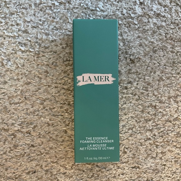 La Mer sample gift set the eye concentrate the essence foaming cleanser bag bow - Picture 5 of 7